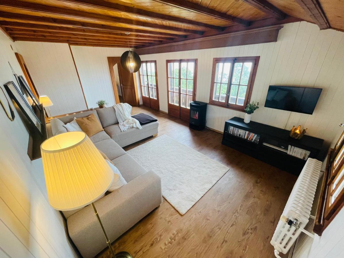 Chalet 4 Personnes Avec Sauna เลแซ็ง ภายนอก รูปภาพ