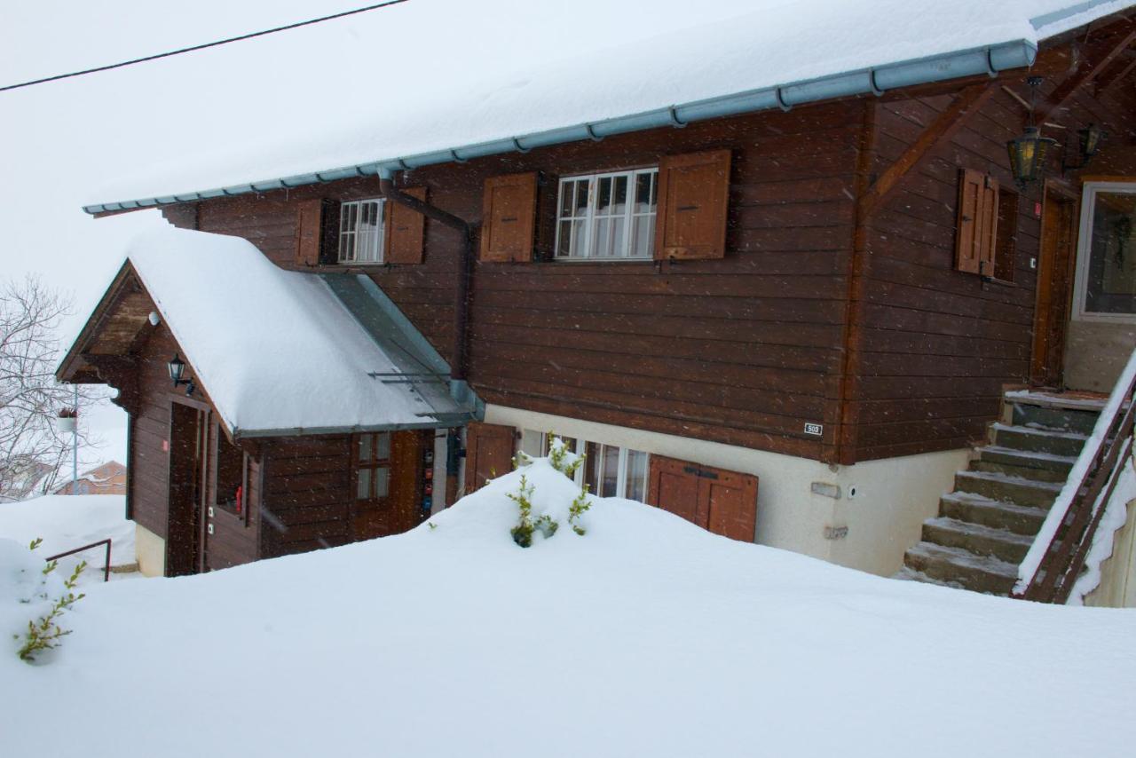 Chalet 4 Personnes Avec Sauna เลแซ็ง ภายนอก รูปภาพ
