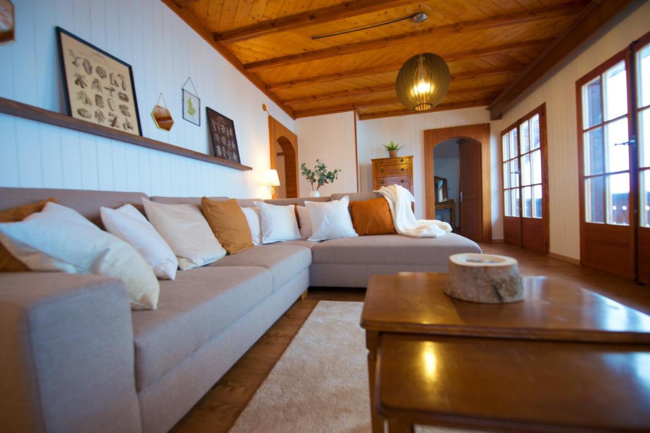Chalet 4 Personnes Avec Sauna เลแซ็ง ภายนอก รูปภาพ