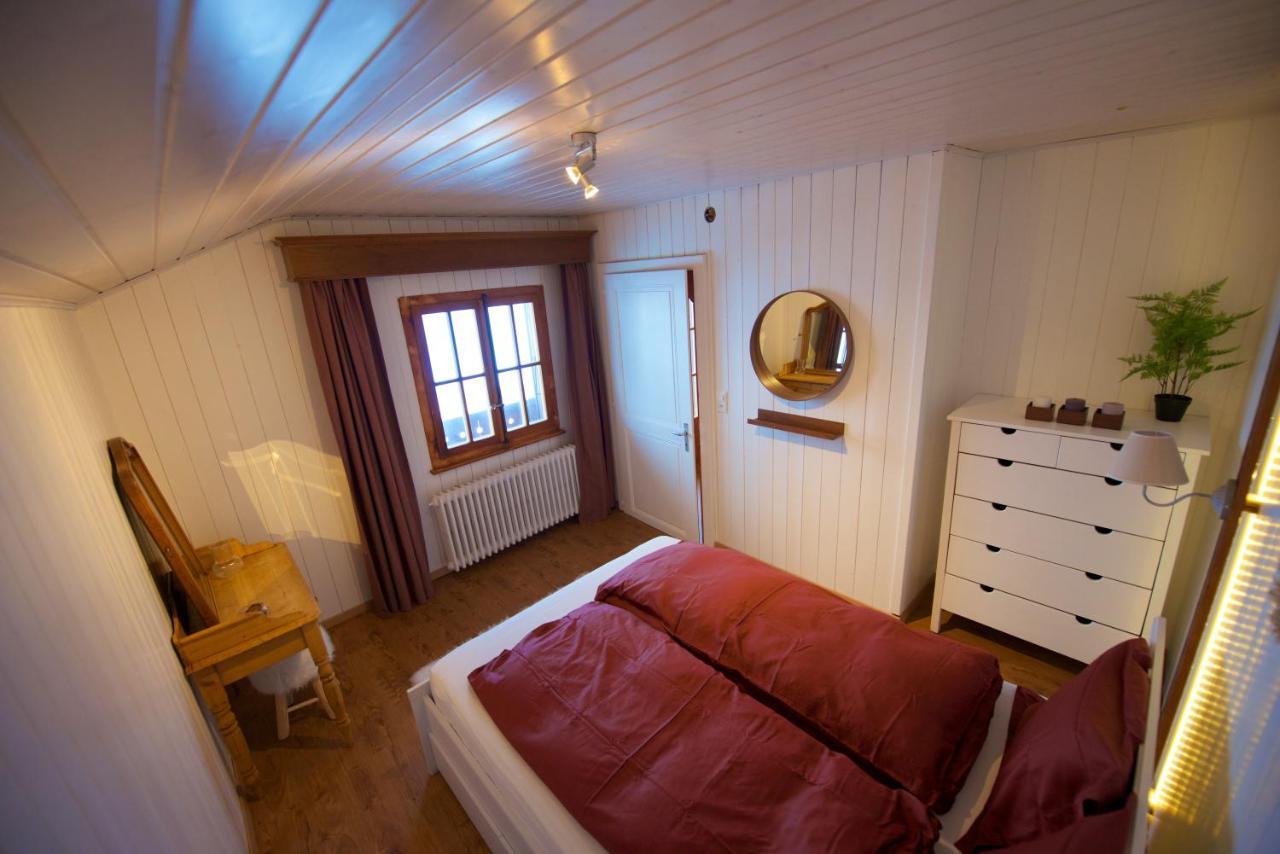 Chalet 4 Personnes Avec Sauna เลแซ็ง ภายนอก รูปภาพ