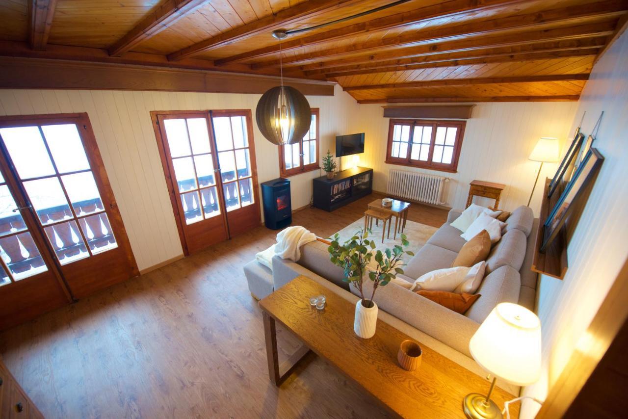 Chalet 4 Personnes Avec Sauna เลแซ็ง ภายนอก รูปภาพ